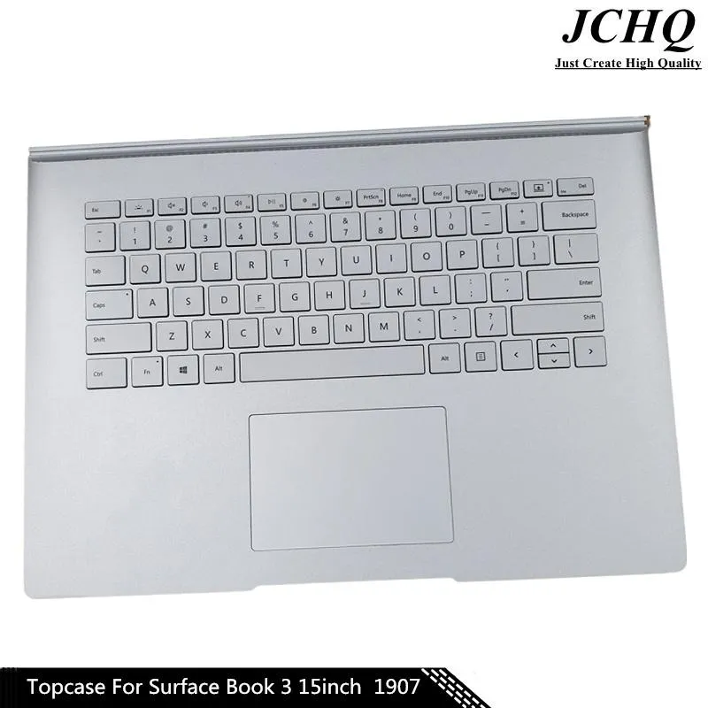 Frames JCHQ Original Top case For Surface Book 3 15inch 1907 Keyboard Trackpad Aluminum Case US Layout