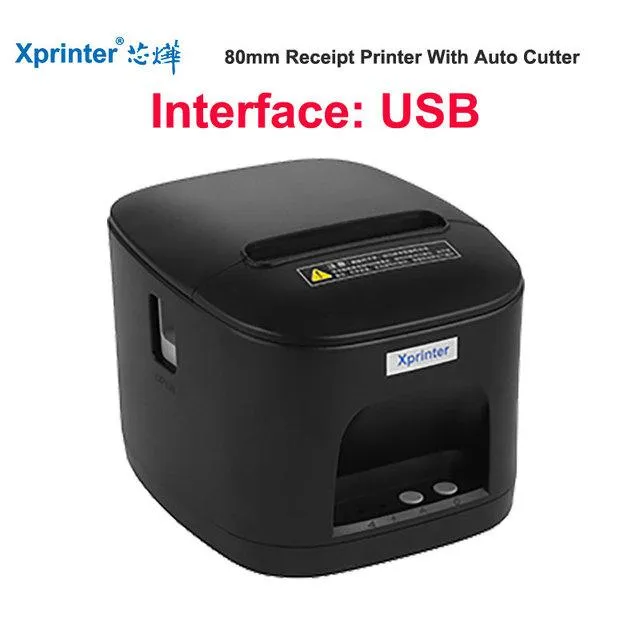 Imprimantes xprinter new est arrivé 80 mm d'imprimante de réception avec imprimante Pos Cutter Auto avec imprimante USB / Ethernet et Ethernet Kitchen