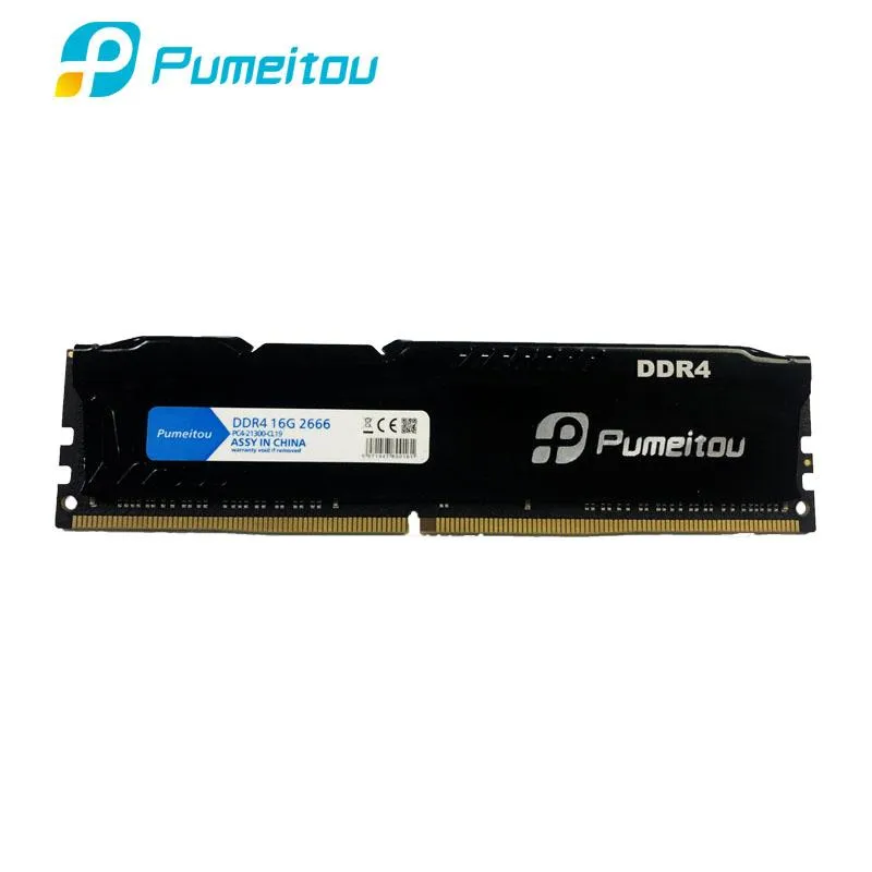 Rams Pumeitou AMD Intel Ram DDR4 4GB 8GB 16GB 2133 2400 2666 MHz Memoria Masaüstü Bellek 288 Pin 1.2V Yeni Rams