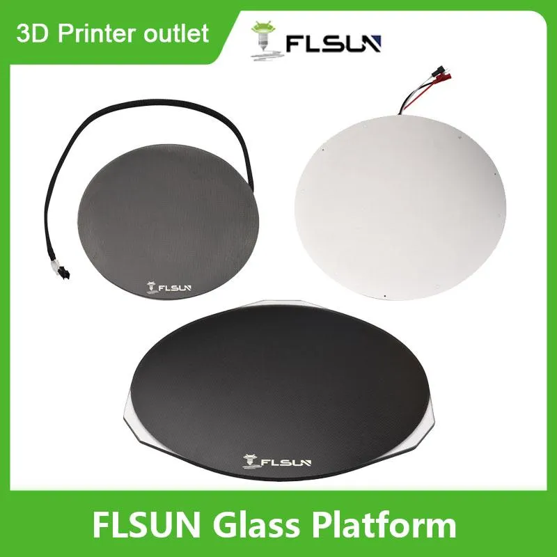 Сканирование Flsun Q5 SR 3D -принтер Стеклянная пластина