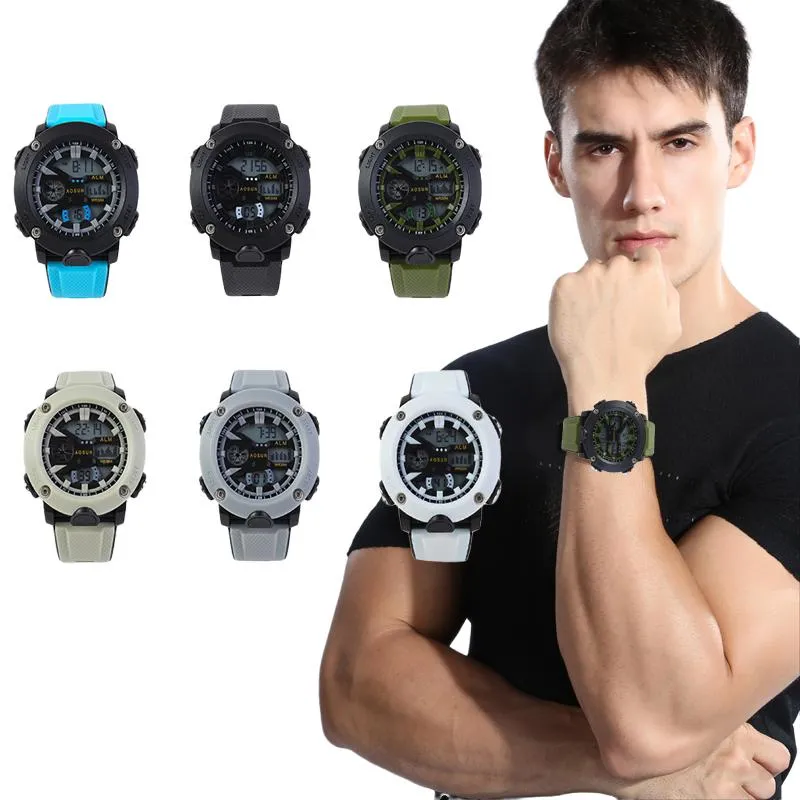 Armbanduhren Uhr für Männer Uhren G Stil Reloj Wasserdicht Masculino Digital LED Datum Sport Montre Homme Elektronisch