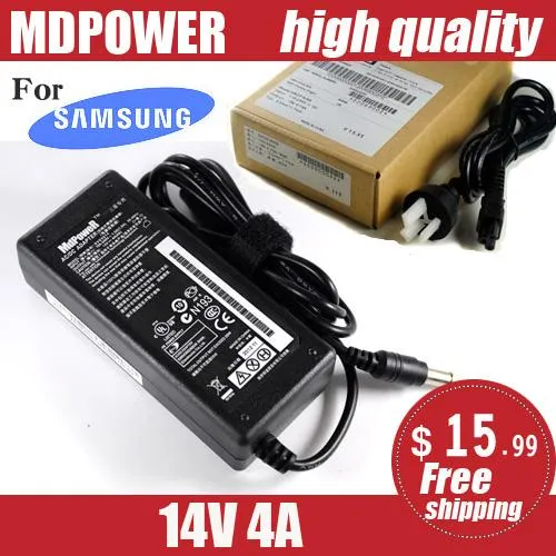 Chargers 14V 4A For Samsung monitor LCD SyncMaster power supply AC adapter charger SVD5614 14V 3.215A 1.07A 1.786A 3.215A 4.14A S24A350H