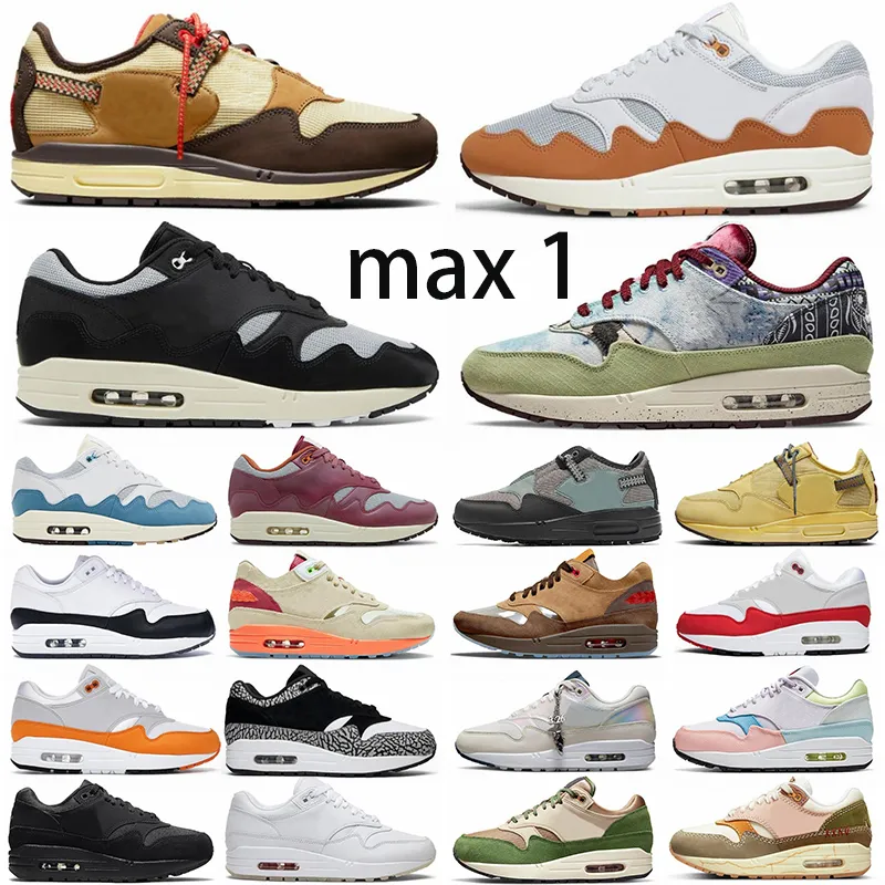 concept 1 Scarpe da corsa Uomo Donna rmaxs Sean Wotherspoon Patta Waves Noise Aqua Monarch Travis Cactus Jack Baroque Brown Anniversary Royal Red Trainer Sneakers