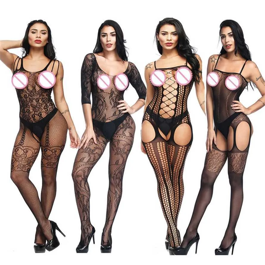 50% OFF Ribbon Factory Store fitness suit Bodystocking Sexy open chest+open Teddy cup underwear Crochless idol