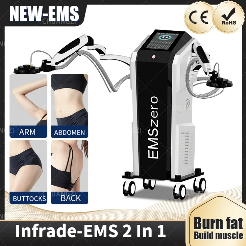 High-end beauty Electromagnetic Body EMSZERO DLS Infrared Shape Slimming Physiotherapy Cellulite Removal Roller Reformer Machine
