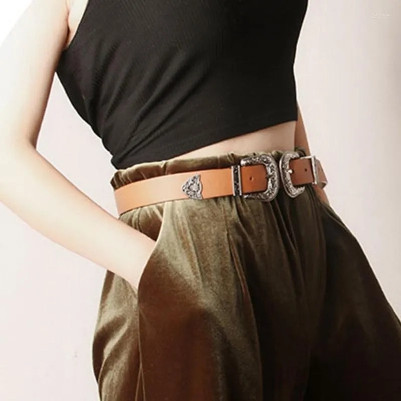 Ceinture cowboy double boucle top