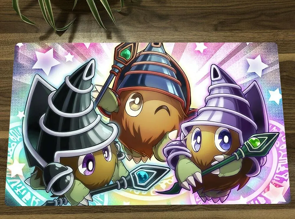 Rests YuGiOh Kuriboh TCG Mat Anime Trading Card Game Mat CCG Playmat