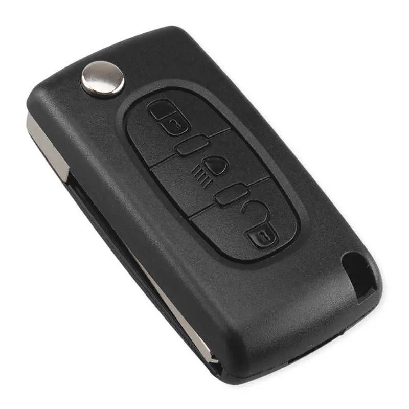 Citroen Smart Cheap Key Fob Replacement With 3 Buttons And Shell