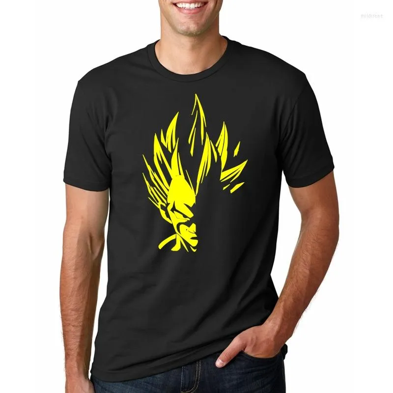 Männer T-shirts Qualität Männer Vegeta In Licht Hemd Kleidung Männliche Baumwolle Abstrakte Langarm T-shirt Für Erwachsene