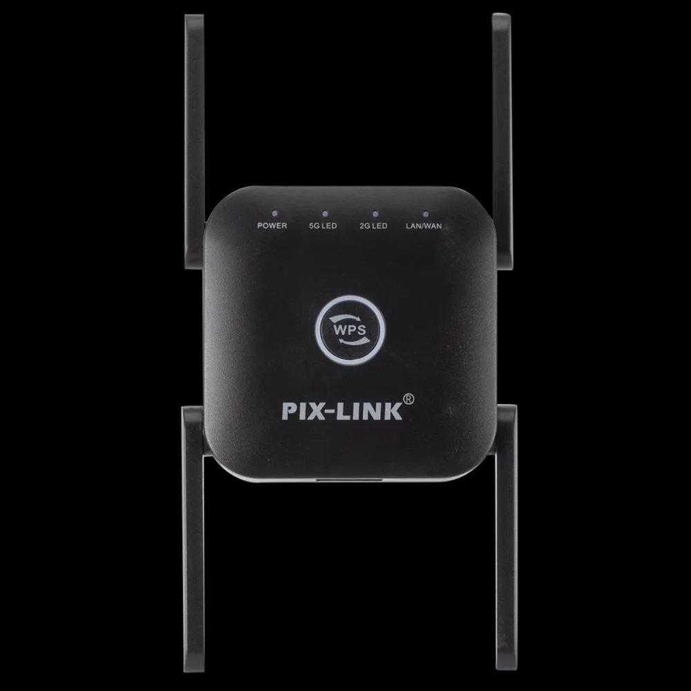 U6 5Ghz Répéteur WiFi sans fil 1200Mbps Routeur Wifi Booster 2.4G Extension  longue portée (prise UE)