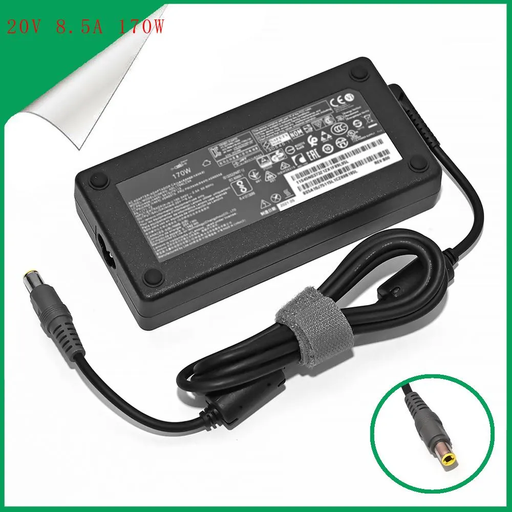 Adapter AC -Adapter -Ladegerät für Lenovo Thinkpad W520 W530 20V 8.5A 170W 0A36227 57Y6549 57Y6547 57Y6556 41A9734 41A9732 ADP120L