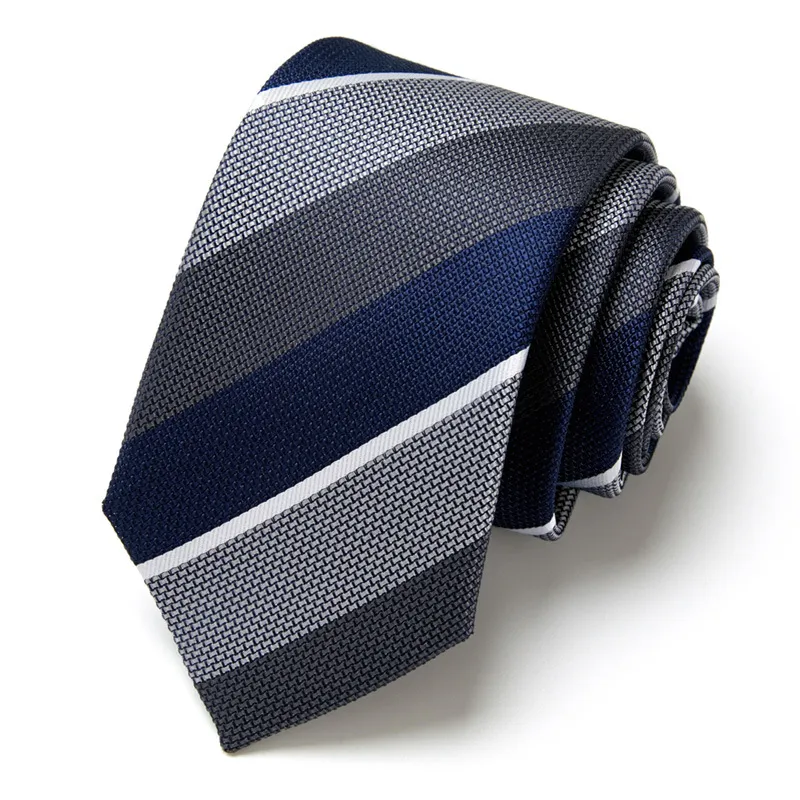 Business Tie Moda Tie Men Trey Wedding Business Luxury Fila Hot Selling Wedding Banquet Party