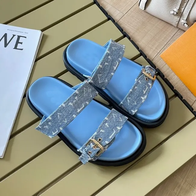 Slippers with 2 straps sales