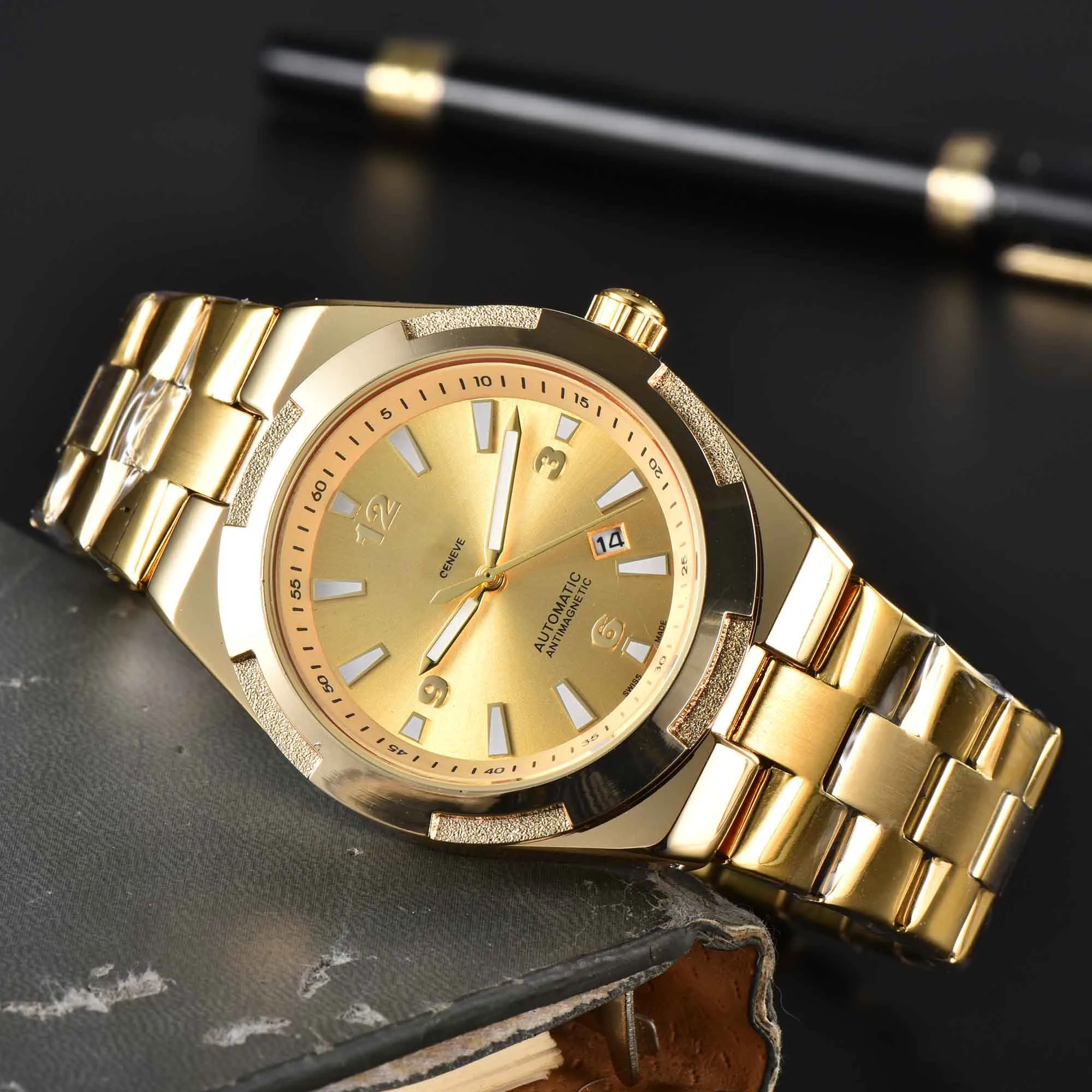 Роскошные мужские часы, лучшие дизайнерские часы высокого качества datejust41mm, светящиеся кварцевые часы с тремя стрелками, водонепроницаемые спортивные часы montre luxe