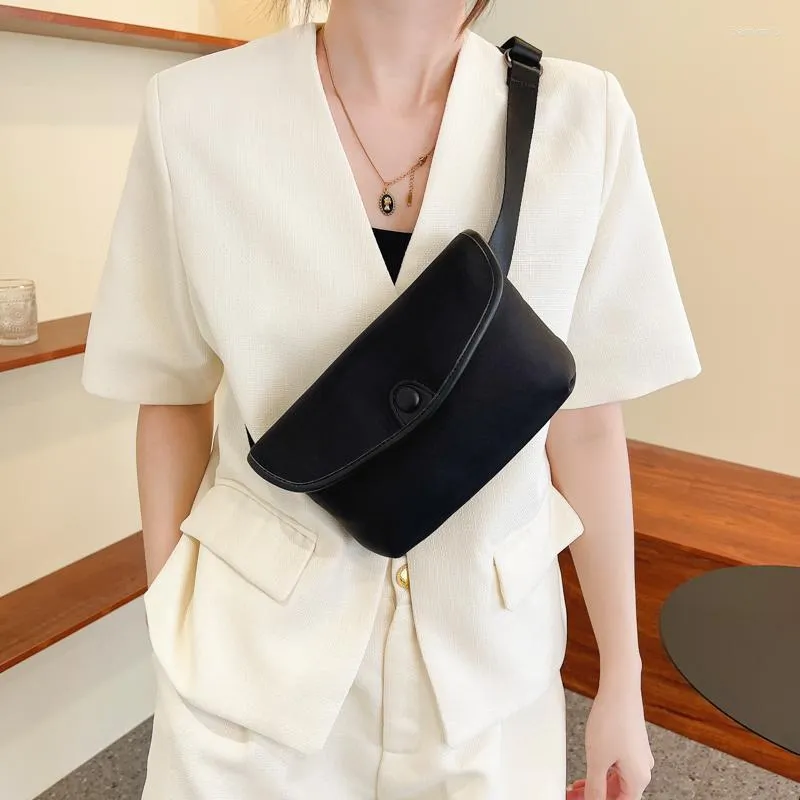 Sacs de taille sens du luxe dames sac noir Fanny Pack téléphone Oxford tissu femme ceinture mode épaule bandoulière poitrine