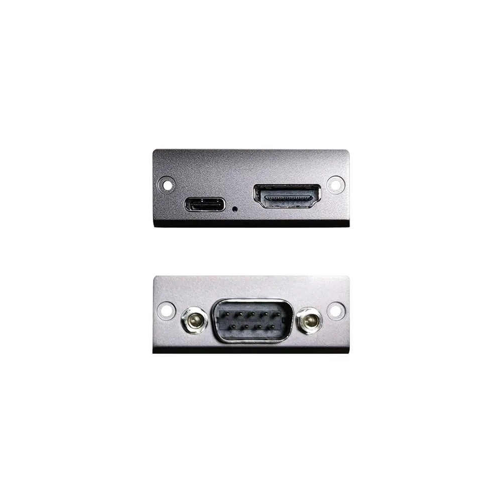 İstasyonlar GPD Orijinal KVM +RS 232 DB9 Cep için Modüler 3 Windows 10 8 inç dokunmatik ekran mini cep dizüstü bilgisayar