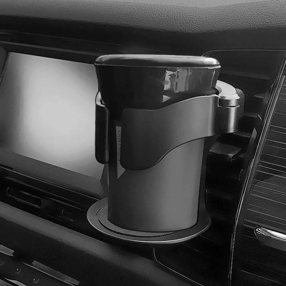 Car Cup Holder Air Vent Outlet Drink Coffee Bottle Holder Can