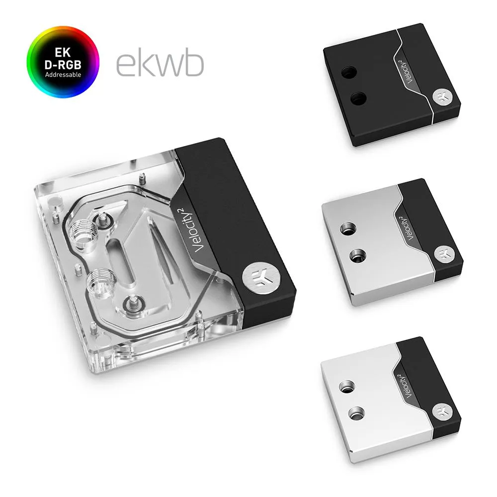 Cooling EKQuantum Velocity² DRGB 1700 CPU water cooling block