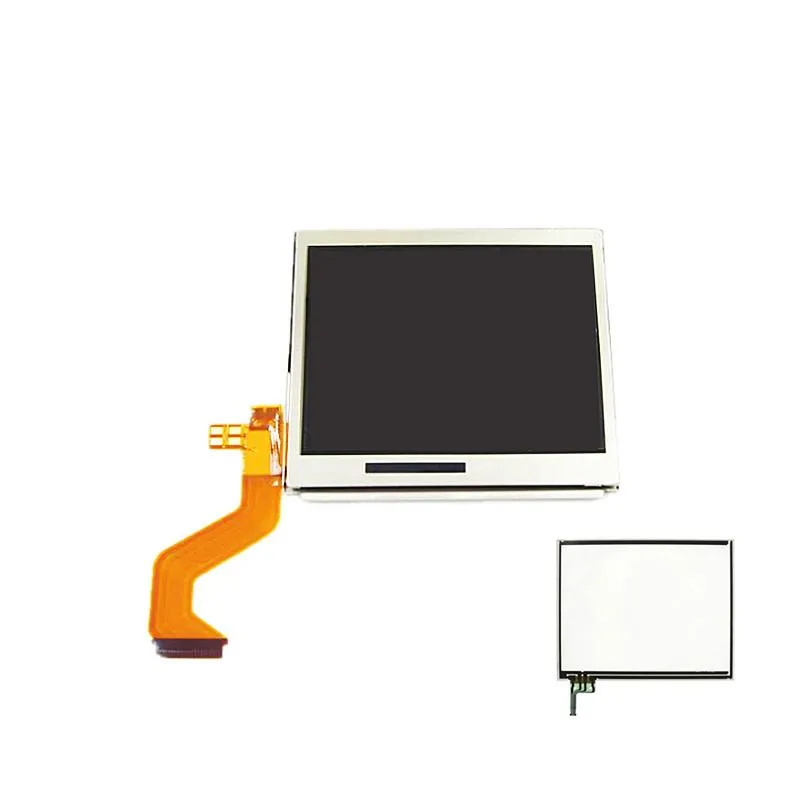 Schermen 20SET Vervanging Top Upper + Touch Screen Digitizer Glas voor Nintend DS Lite DSL NDSL Game Console