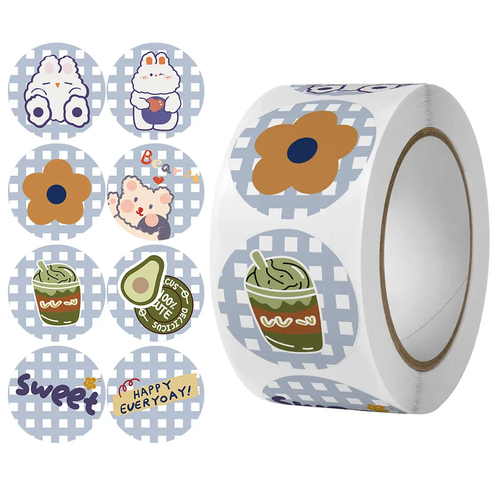 Flower Envelope Seals / Stickers 