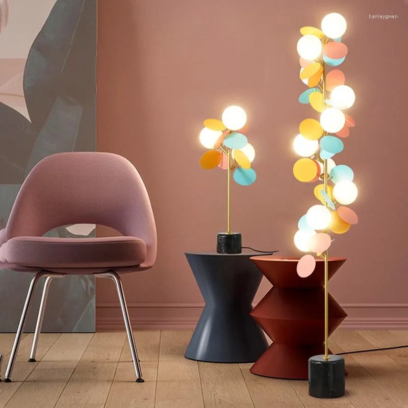 Colorful standing lamp hotsell