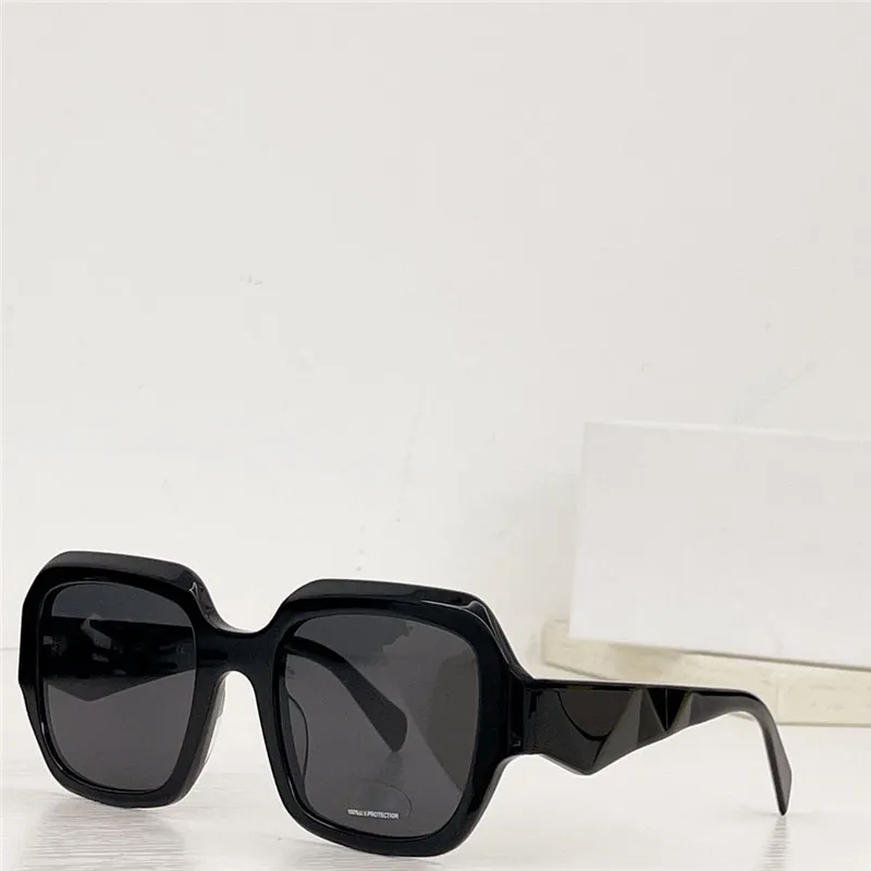 Oversized Square Sunglasses Metal Frame UV400 Protection Y2K Retro Chic Oversized Thick Frame Square Sunglasses Retro Men main image 4