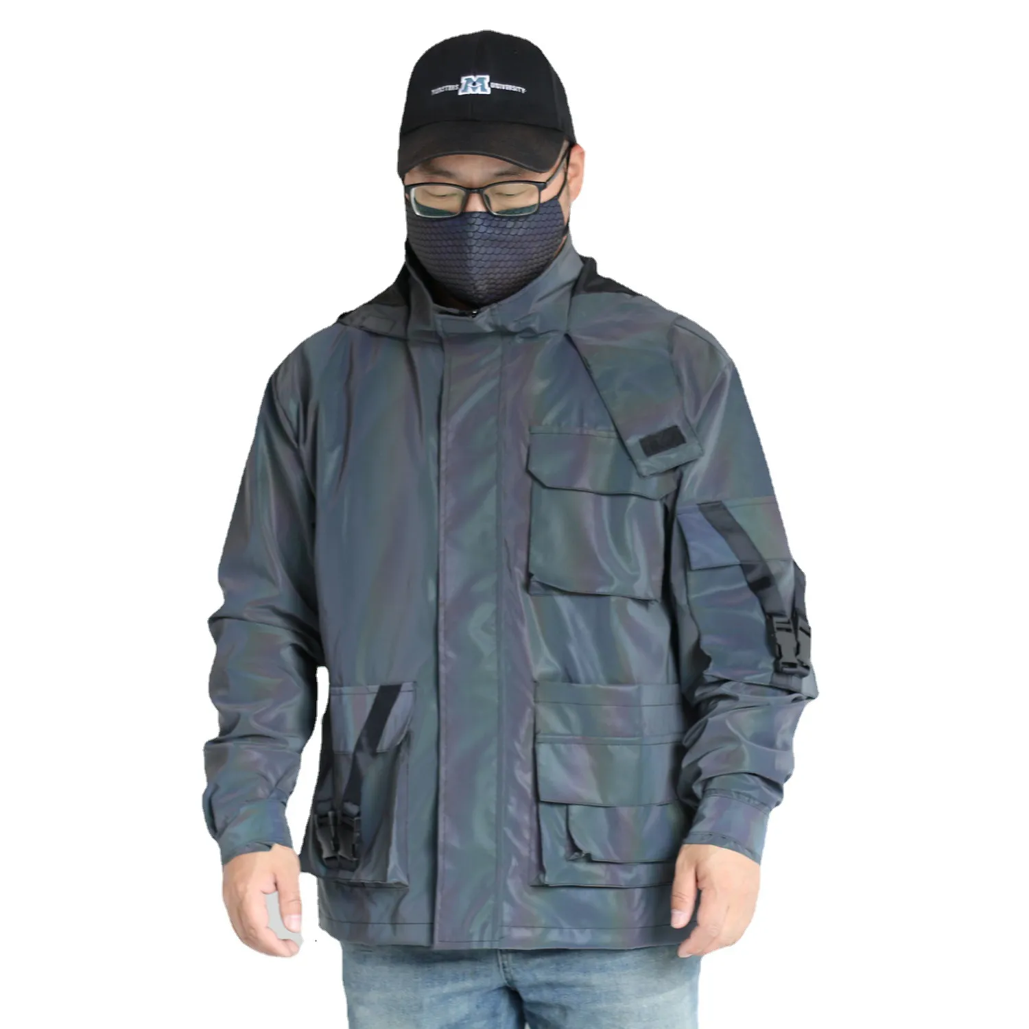 Qolkmuiy-GJ Men Winter Casual Lightweight Jackets Coat