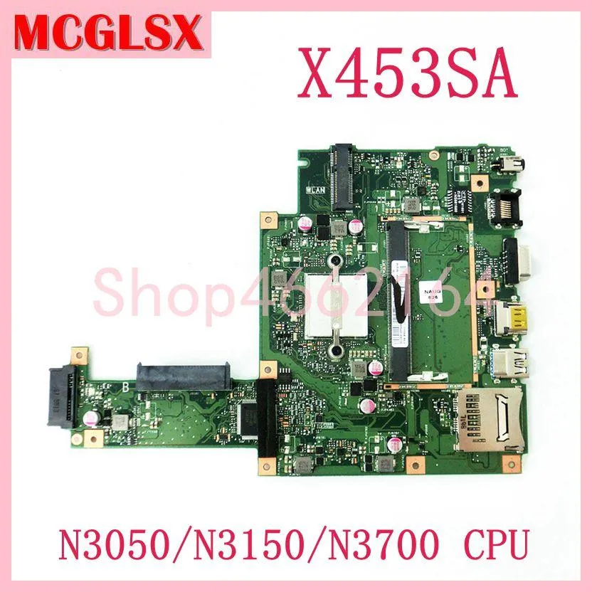 Motherboard X453SA N3050/N3150/N3700 CPU Notebook Mainboard voor ASUS X453SA X453S X453 F453S X403S X403SA LAPTOP MOEDERBORD 100% Tested OK