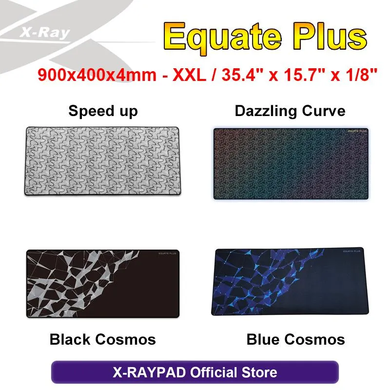 PADS 900x400x4mm XXL / 35.4 "X 15.7" XrayPad Equate Plus Gaming Mouse Pad Series