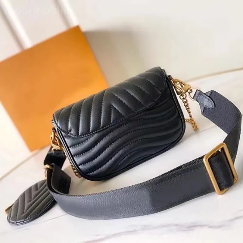 Multi Pochette New Wave Bag Stylish Designer Clutch Flip Umhangetasche In Rosa Leder Von 47 41 DHgate