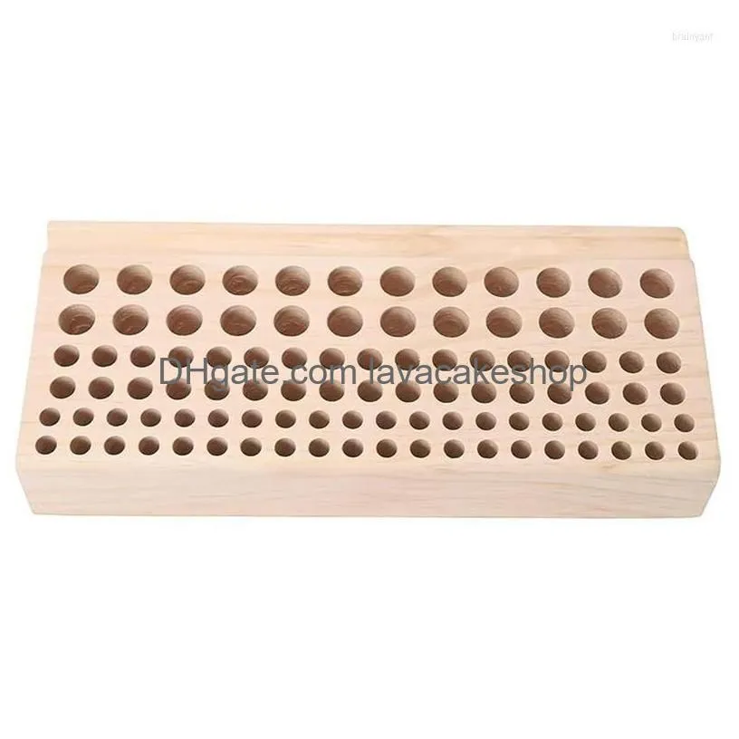 DHgate.com:Wooden Craft Tool Rack Organizer (Brown):Office & School ...