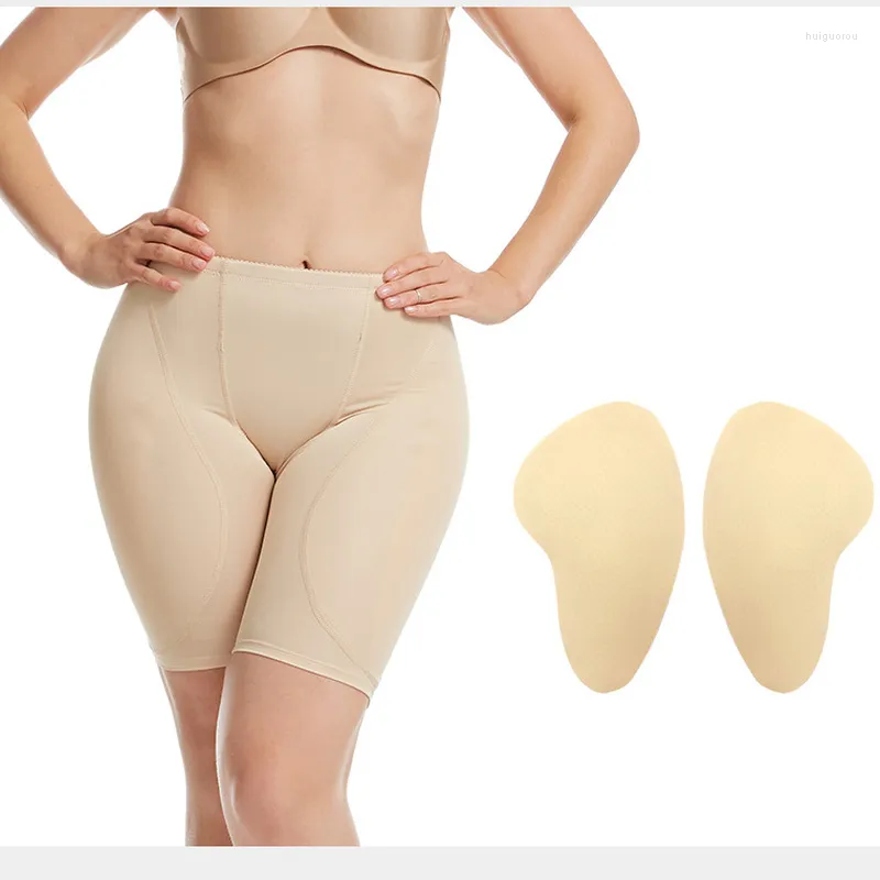 Intimo elasticizzato e modellante da donna Un paio di spugne migliorate per il contorno del gluteo Shaper per le donne Sexy Hip Buthigh Spugna per glutei pieni Ingrandisci