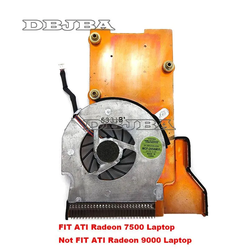 Pads CPU Fan For Lenovo IBM Thinkpad T40 T41 T42 with Heatsink 26R7859 26R7860 91P9759 918393