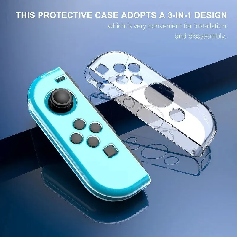 AOKID Gamepad Protective Cover,Drop-Resistant Transparent Shell