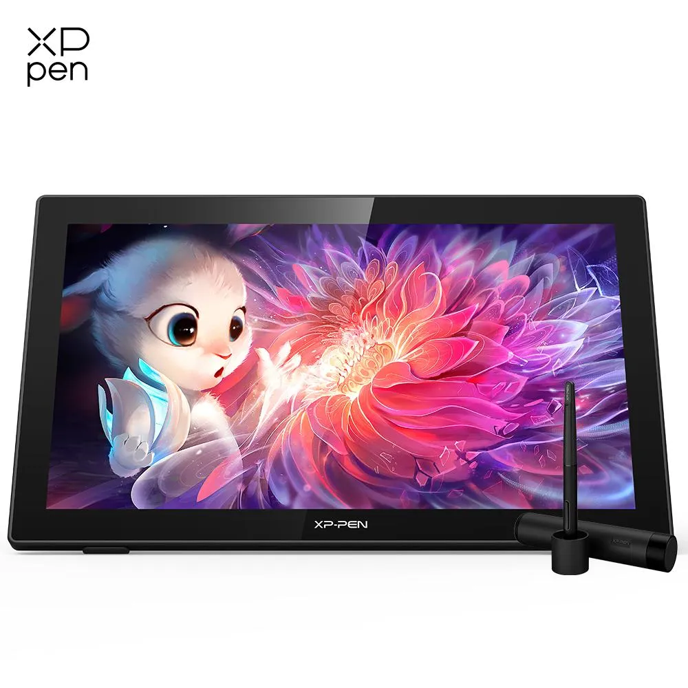 Tablets Xppen Artist 22 (2ª geração) 21,5 polegadas de desenho de tablets com comprimidos de tablets Display IPS Monitor 8192 Pressão da caneta USBC