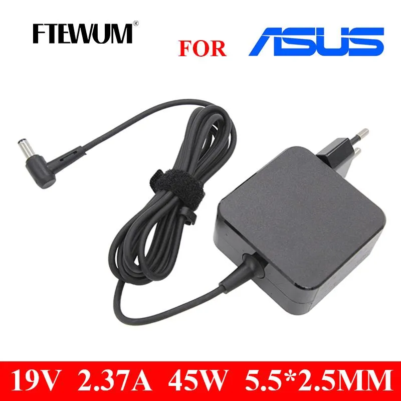 Ładowarki 19 V 2,37A 45W 5,5x2,5 mm ładowarka do ASUS x450 x551ca x555k53s K52F x555l F555L x552c x550c x550 x550l x501a ADP45BWWW