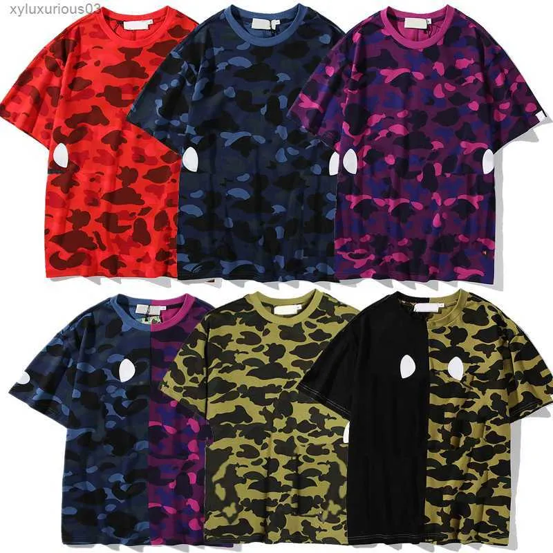 デザイナー類人猿サメのTシャツsummertees mens mens looss loos fashion brands man sカジュアルラグリーズ衣料品袖服tシャツ