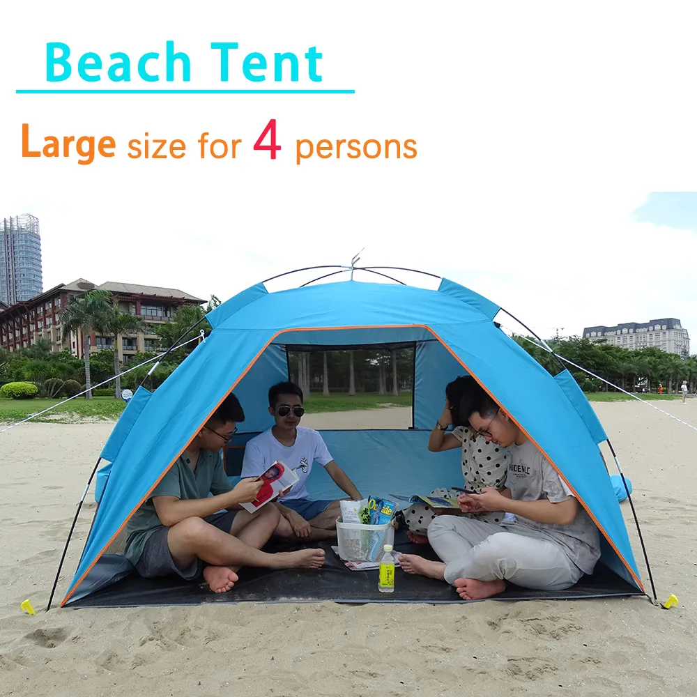 SunShade 4 Person Beach Tent UV Protection Sunshade Umbrella For Family Outdoor Activities From Pong06 172.93 DHgate.Com