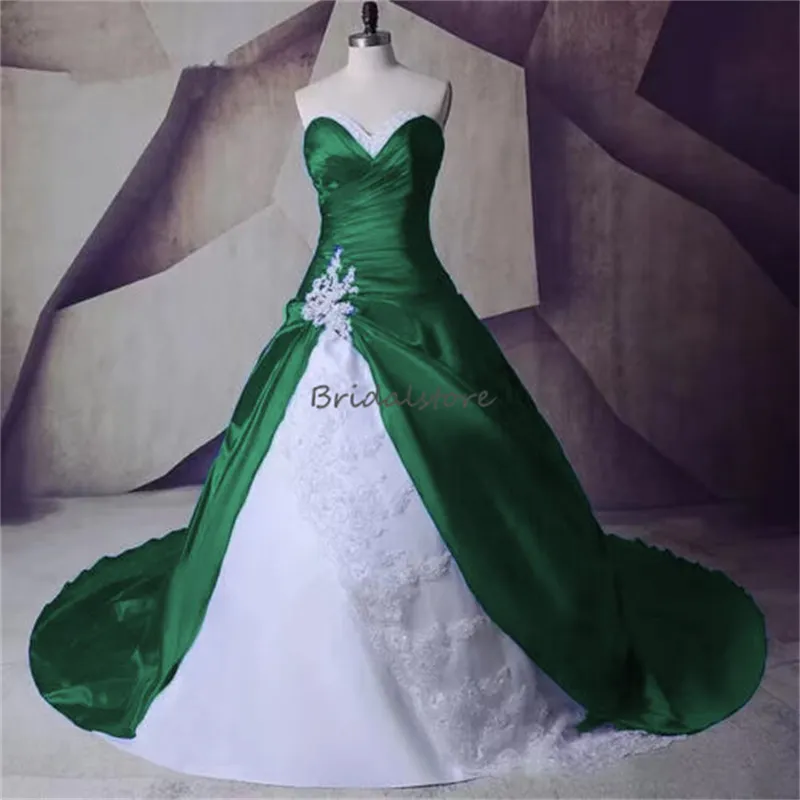Vestido de novia blanco con azul store