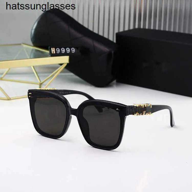2023 Новые крупные солнцезащитные очки модные солнцезащитные очки женские высококлассные солнцезащитные очки прямые два на один