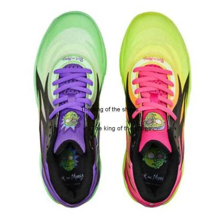 2023MB.01 shoesKids LaMelo Ball MB01 MB02 Rick Morty Shoes Mens Grade school Basketball Shoes para la venta Sport Shoe Trainner Sneakers US4-US12
