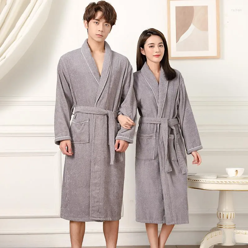 Cozy Terry Terry Bath Robe For Couples Thick Absorbent And Lightweight Mens Sleepwear For Men And Women From Magpagoda 25.84 DHgate.Com