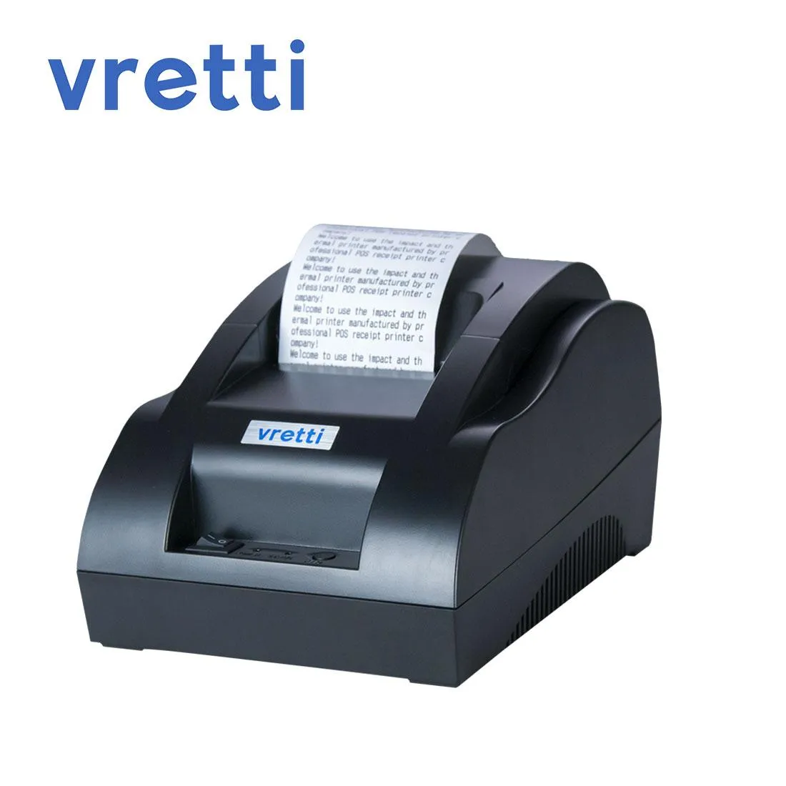 Skrivare Vretti 58iiz Mini Portable Printer Thermal kvitto Skrivare för mobil Android ESC/POS 58mm fönster/Linux -tryckning