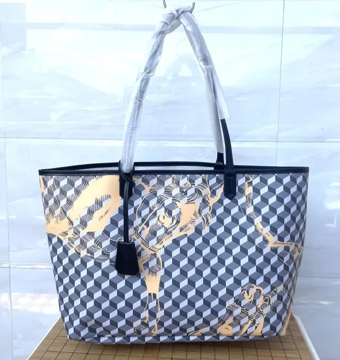 Totes Women shopping LOUP NOIR bags SHOPPER LARGE Cheval Bordeaux Highest quality Card Holders shoulder bag tote single sided Real handbag l1