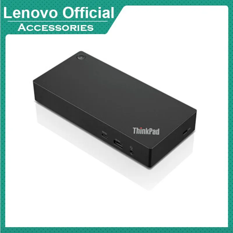 Levererar original Lenovo ThinkPad USB Typec Desktop Multi Dock Station High Speed ​​Adapter 40AY0090CN X1 X390X280T490T480X280