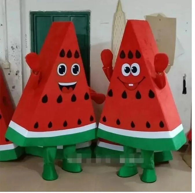 2023 Halloween lovely Watermelon Mascot Costume Cartoon fruit Anime theme character Christmas Carnival Party Fancy Costumes Adults Size Birthday Outdoor Outfit