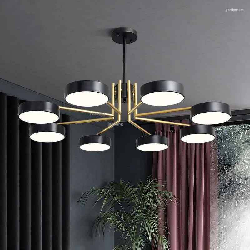 Lustres Moderne LED Lustre Éclairage Salle À Manger Personnalité Pendentif Lampe Lumières Minimaliste Chambre Décor Luminaires