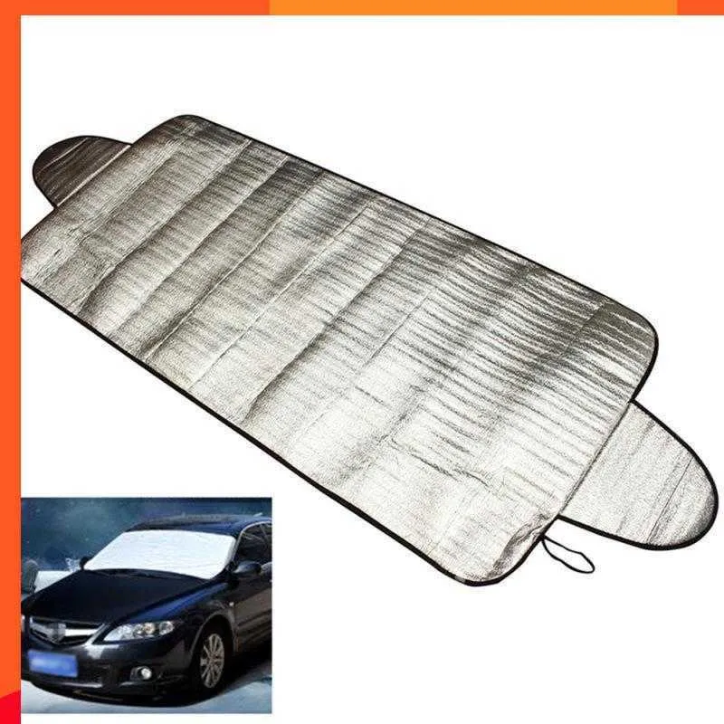 Nowa folia aluminiowa i gąbczaste okładka przeciwsłoneczna PRAKTYCZNA SAMACH SNOW ICE PROTECTOR AUTO ACAKCESORIA AUTORIORES AUTO PROTECTOR Universal