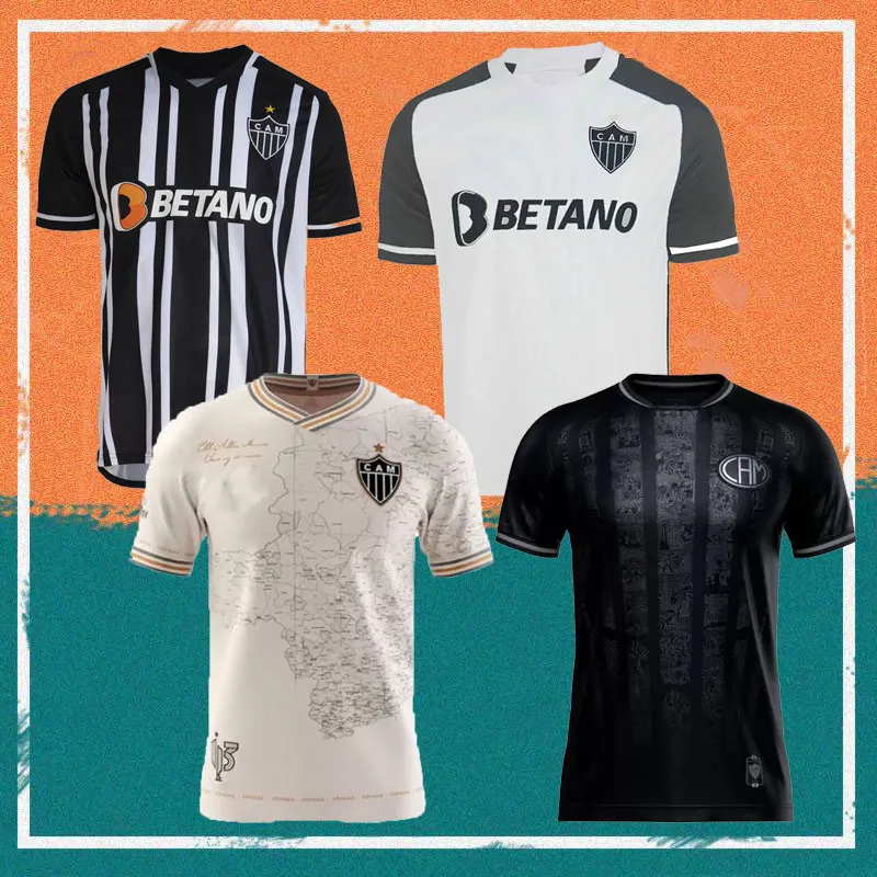 23/24 Atletico Mineiro Home Soccer Jerseys 2023 VARGAS M.ZARACHO SASHA ELIAS 113 EDYCJA Specjalna Koszulka White Keno Marquinhos Guga 3. mundur piłkarski