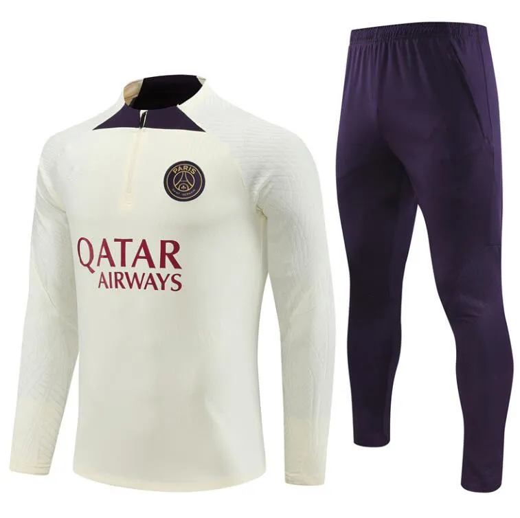 2023 2024 Paris PSGS Zipper Surfetion 23 24 Chandal Futbol MBAPP